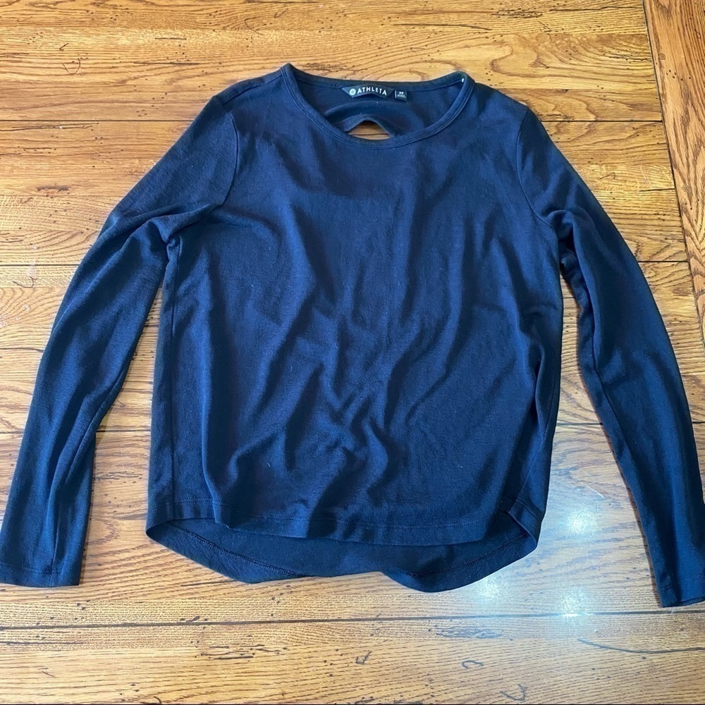 𝅺athleta long sleeve shirt